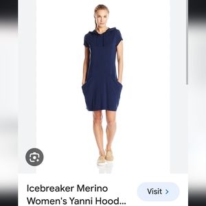 Icebreaker Yanni dress . Size medium. Merino wool. Excellent condition.